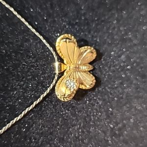 COPY - Butterfly Pendant and Necklace